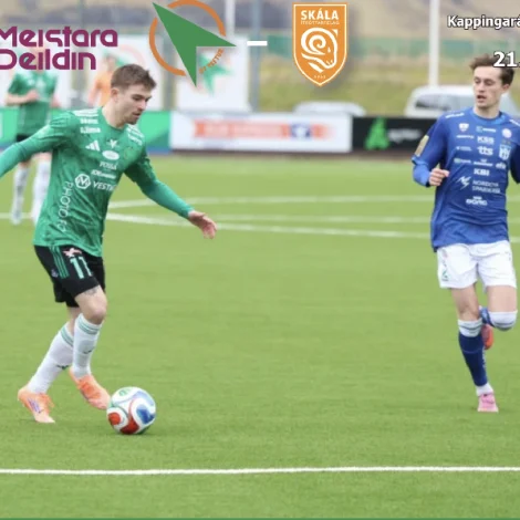 Dystarblaðið til dystin millum 07 Vestur og Skála