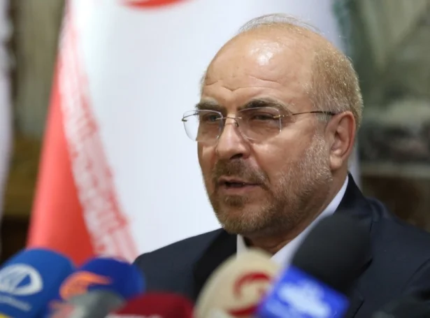 Mohammad Baqer Qalibaf, formaður í iranska tjóðartinginum (Mynd: EPA)