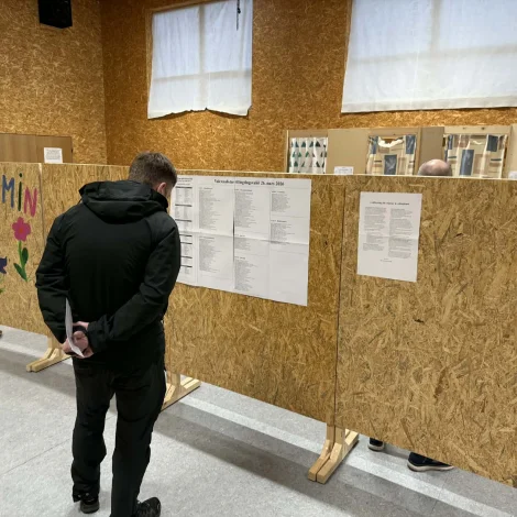 13 valstøð eru tald upp - Fólkaflokkurin 28,1 prosent