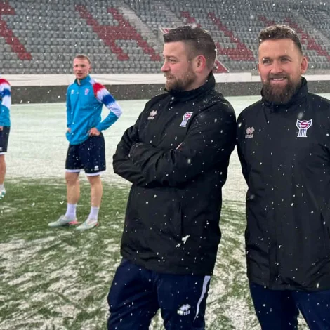 Fara eftir stigi í Sveis