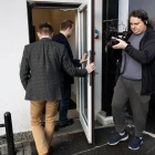 Beinir Johannesen og hini farin undir sjálvt samgonguskjalið