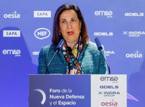 Spanski verjumálaráðharrin, Margarita Robles (Mynd: EPA)