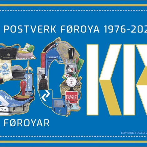 Postverkið 50 ár – nýtt frímerki frá Posta í dag