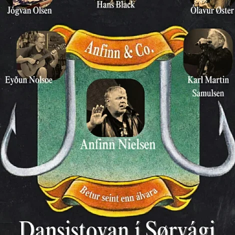 Anfinn & co Live í Dansistovuni Sørvági