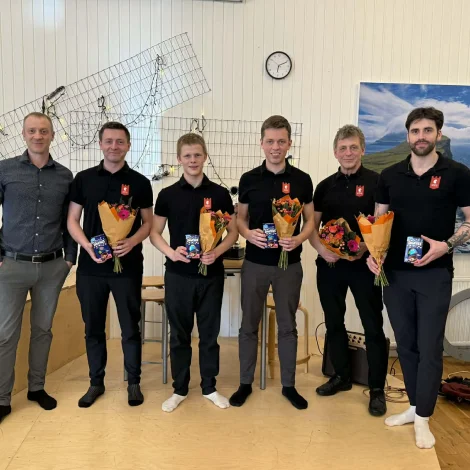 Leygardagin var móttøka fyri Sandavágs Talvfelag