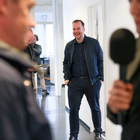 Beinir verður løgmaður - alt er uppá pláss nú