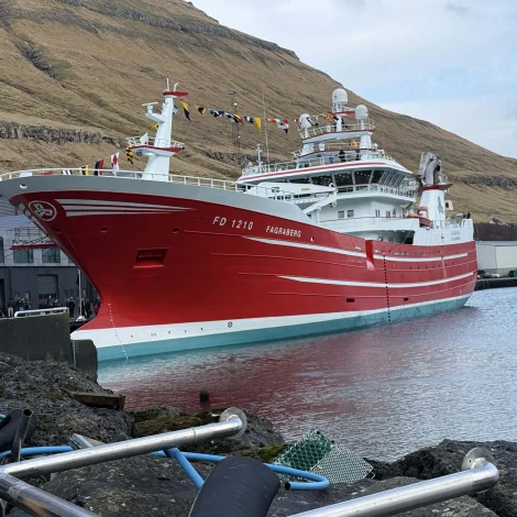 Fagraberg farin á sín fyrsta túr