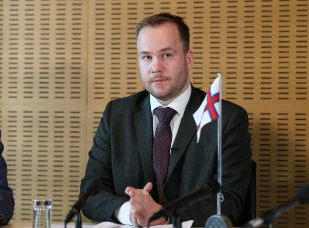 Komandi løgmaður, Beinir Johannesen: -Vit fara at eggja til at fáa eina oljuvinnu í Føroyum (Mynd: Sverri Egholm)