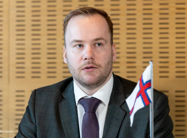 Beinir Johannesen løgmaður (Savnsmynd: Sverri Egholm)