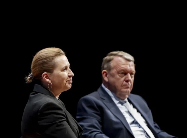 Mette Frederiksen og Lars Løkke Rasmussen (Savnsmynd: EPA)