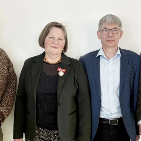 Heiðursmerki frá kongi og 45 ára starvsdagur