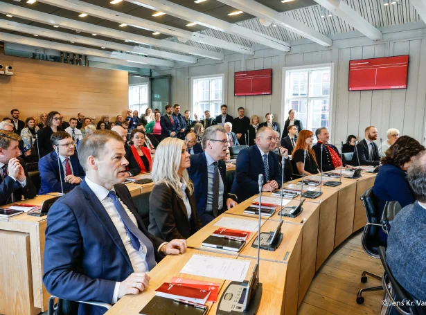 Løgtingið varð sett farna mánadag (Mynd: Jens Kr. Vang)