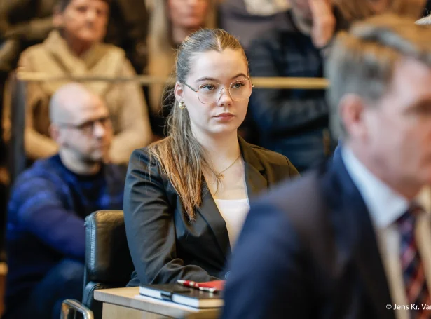 Bjørg Brynhildardóttir Egholm, tingkvinna fyri Tjóðveldi (Savnsmynd: Jens Kr. Vang)