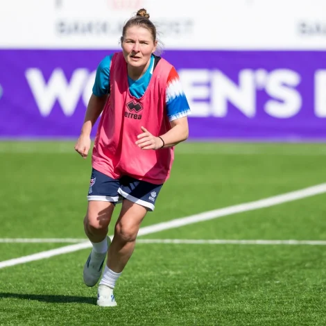Heidi Sevdal til venjing sunnudagin (Mynd: Jóhanna Thomsen/FSF)