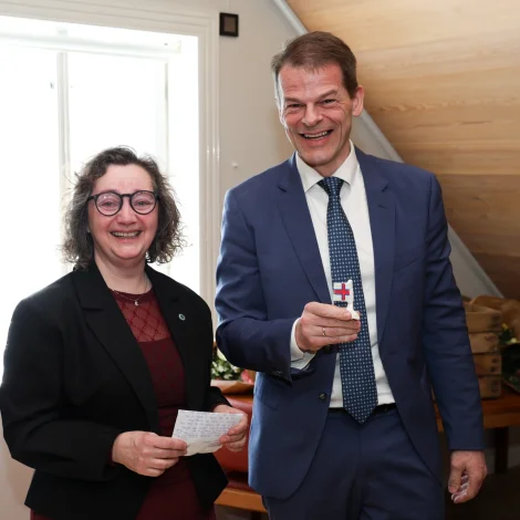 Landsstýrismaðurin í uttanríkismálum verið sín fyrsta túr