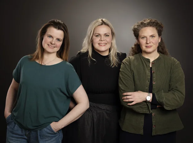 Starvsnevndin í LISA: Sunrid í Gong, Sunneva Háberg Eysturstein og Ragnhild Hjalmarsdóttir Højgaard