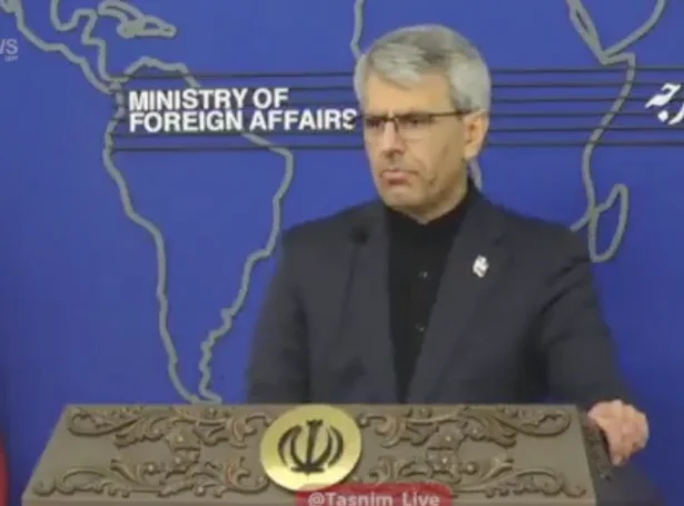 Esmaeil Baqaei, talsfólk hjá iranska uttanríkismálaráðnum (Mynd: X)