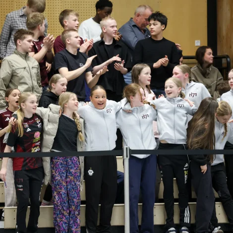 H71 vendi fyrstu finaluni og vann síðani sannførandi í finalu nummar tvey (Mynd: Sverri Egholm)