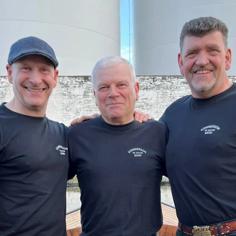 Sommerson Band í Sørvági í juni