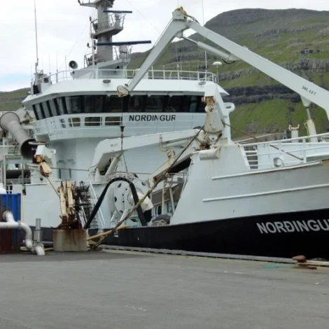 Norðingur landar til Pelagos