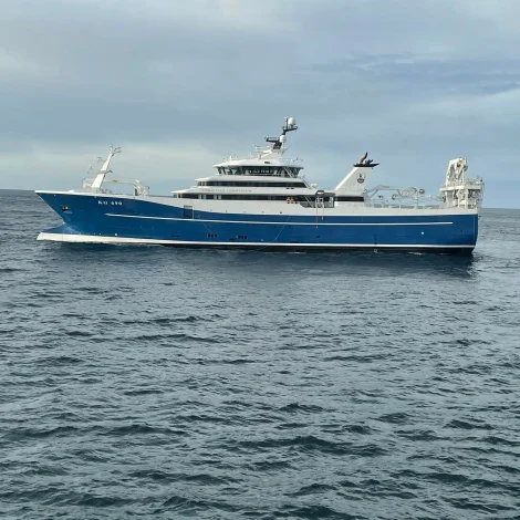 Christian í Grótinum er komin inn við 3.450 tonsum av svartkjafti