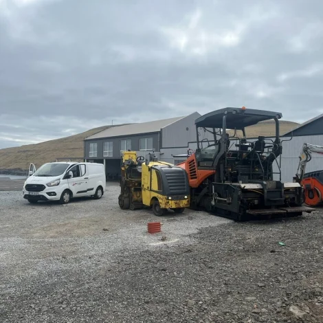 Skúlagarðurin verður asfalteraður