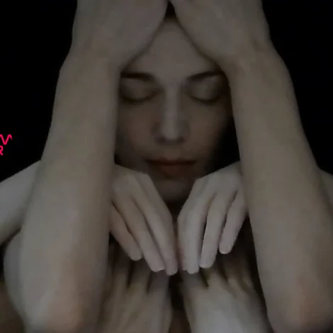 Anna Katrin Ø. Egilstrøð í Listastovuni á flaggdegnum