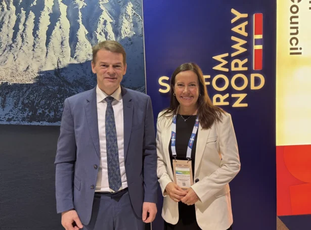 Bárður á Steig Nielsen hitti m.a. norska fiskimálaráðharran Marianne Sivertsen Næss (Mynd: ufmr.fo)