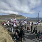 Sanna á Løgmansbø heldur flaggdagsrøðuna á Giljanesi og í Sørvági