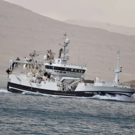 Norðingur landar í Fuglafirði