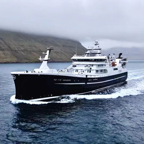 Høgaberg komin aftur úr Skagen