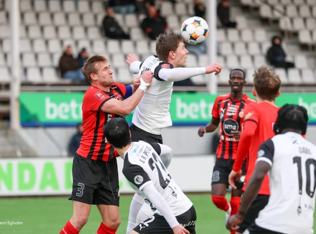 HB reistist nakað eftir ringa gongd í landskappingini (Mynd: Sverri Egholm)