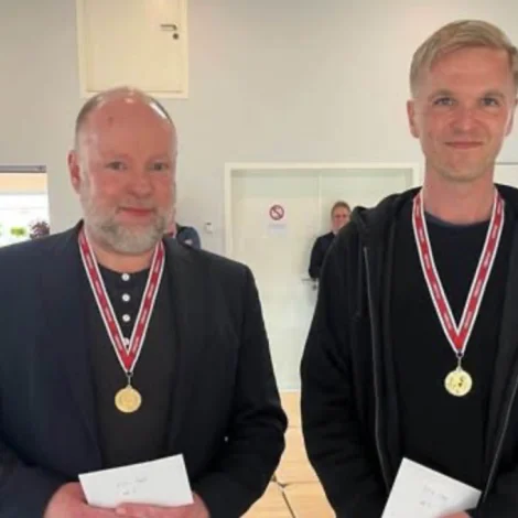 Magni Jøkladal og Pól Egholm vunnu FM í Bridge fyri pør