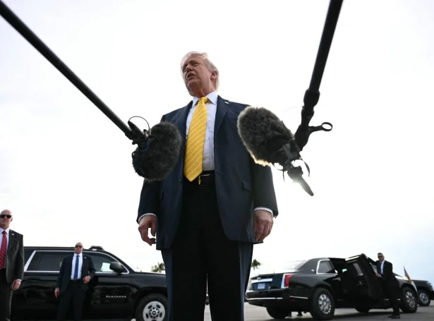 Amerikanski forsetin, Donald Trump (Mynd: Jim Watson/AFP/Ritzau Scanpix)