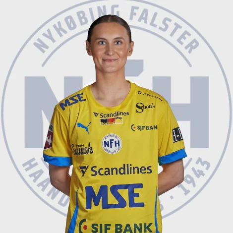 Martia Mortensen skal skjótt spæla í gulum - og hava heimavøll á Lollandi (Mynd: nfh.dk)