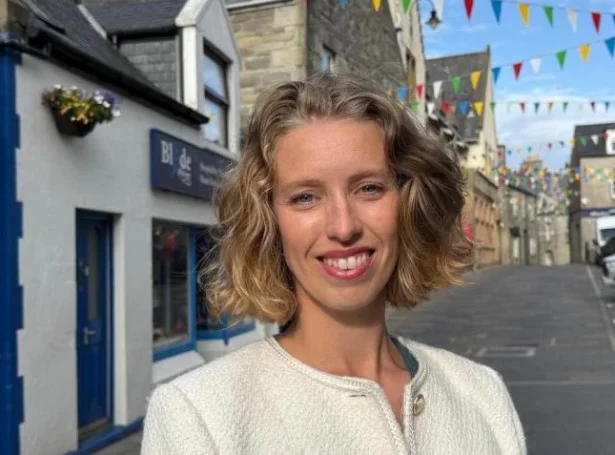 Hannah Mary Goodlad, umboðandi SNP, vann stórsigur á valinum í Hetlandi í gjár