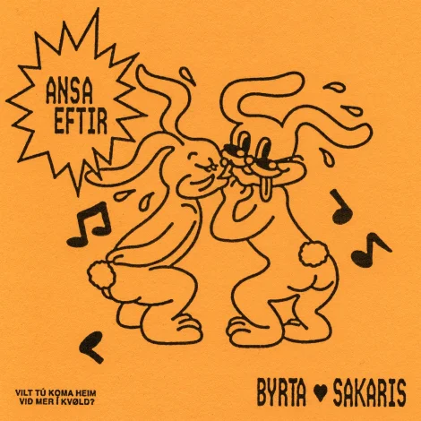 Byrta og Sakaris við endurinnspæling av 80ara hittinum ”Ansa eftir”