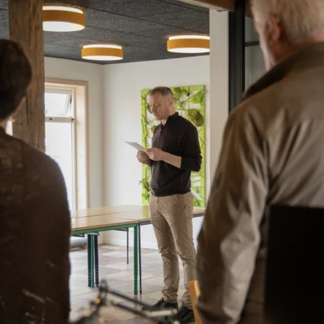Røðan borgarstjórin helt til opið hús í Haraldsstovu