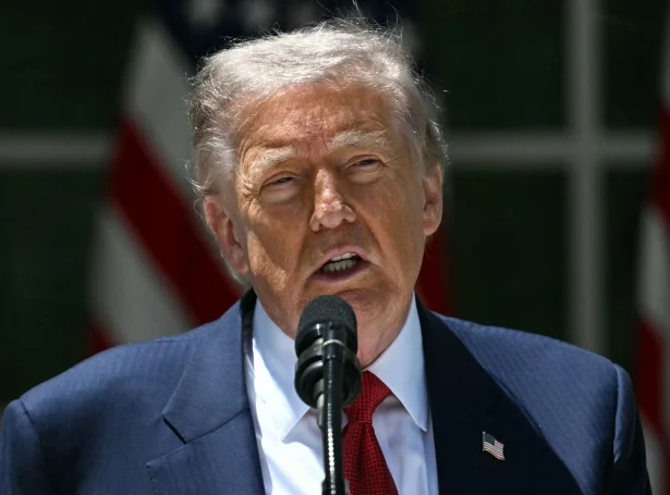Amerikanski forsetin, Donald Trump (Mynd: Jim Watson/AFP/Ritzau Scanpix)