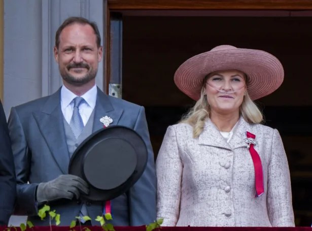 Haakon krúnprinsur og Mette-Marit krúnprinsessa (Mynd: Terje Pedersen/NTB/Ritzau Scanpix)