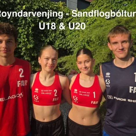 Royndarvenjing - Sandflogbóltur