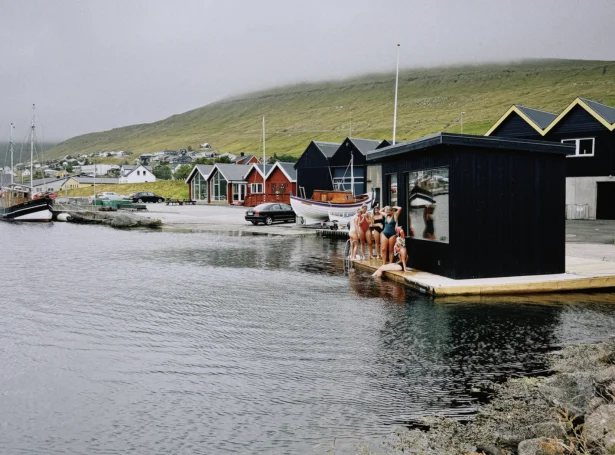 Sp/f Sauna Dypp hevur virksemi á Glyvrum, men vann í fjør útboð í Álakeri í Havn (Mynd: Saunadypp)