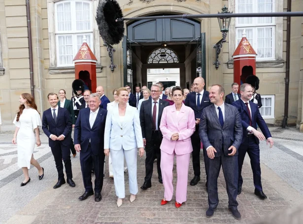 Í dag er nýggja danska stjórnin kunngjørd (Mynd: Sebastian Elias Uth/Ritzau Scanpix)