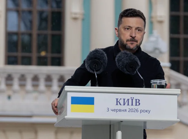 Ukrainski forsetin, Volodymyr Zelenskyj (Mynd: Tetiana Dzhafarova/AFP/Ritzau Scanpix)