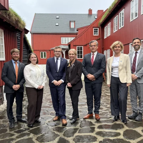 Partalagsfundur millum Føroyar og USA hildin í Tórshavn