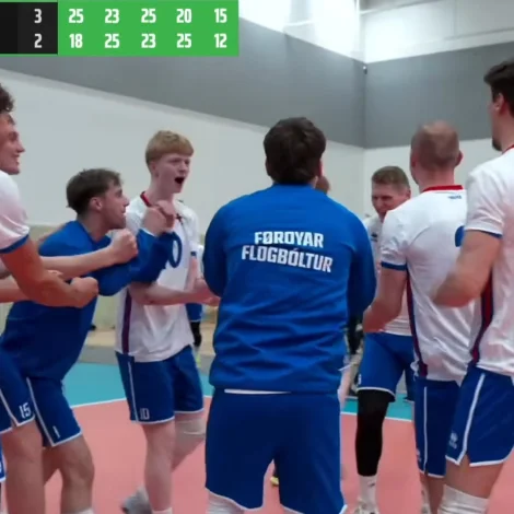 Føroyar í finaluni eftir fimmsettara ímóti Skotlandi