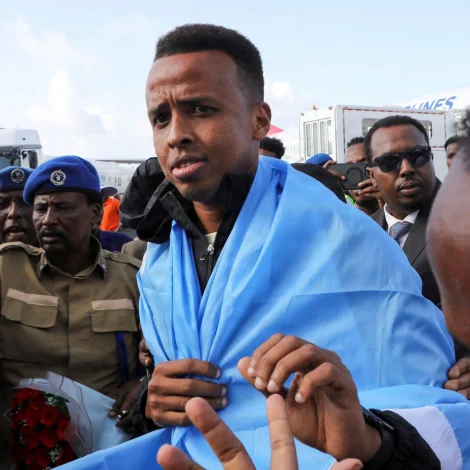 Omar Artan er nú heima aftur í Somalia (Mynd: Feisal Omar/Reuters/Ritzau Scanpix)