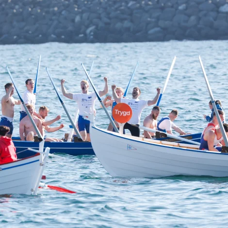 Síðsta leygardag varð kappast á Eystanstevnu (Mynd: Jens Kr. Vang)