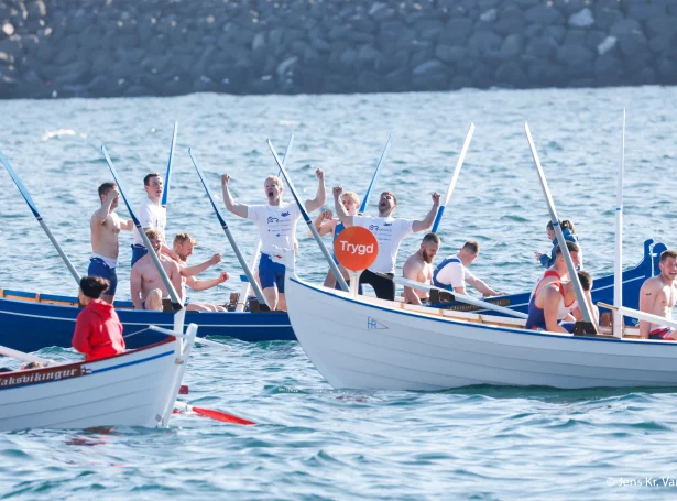 Síðsta leygardag varð kappast á Eystanstevnu (Mynd: Jens Kr. Vang)