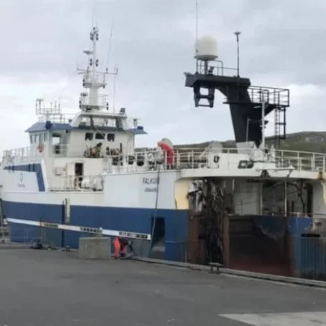 Heykur og Falkur landa í Runavík